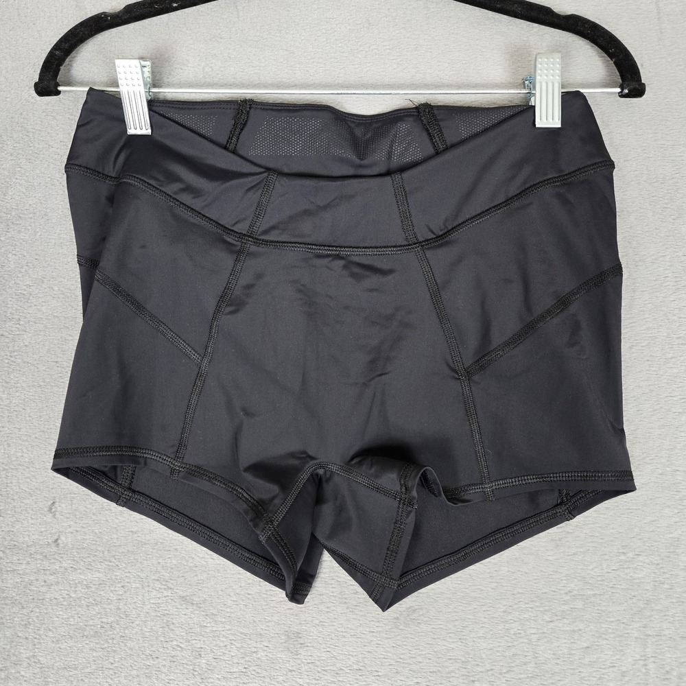 Free People Movement On The Right Track Shorts Women Small Black Stretch Running